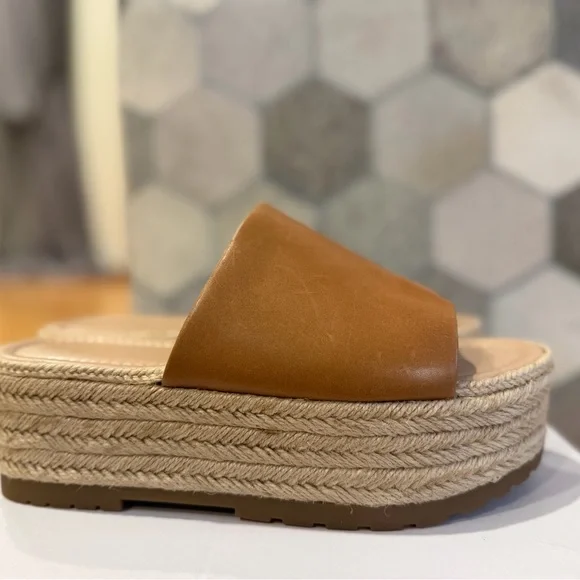 Aldo “Cabernet” Platform Espadrille Slides - Picture 2 of 8